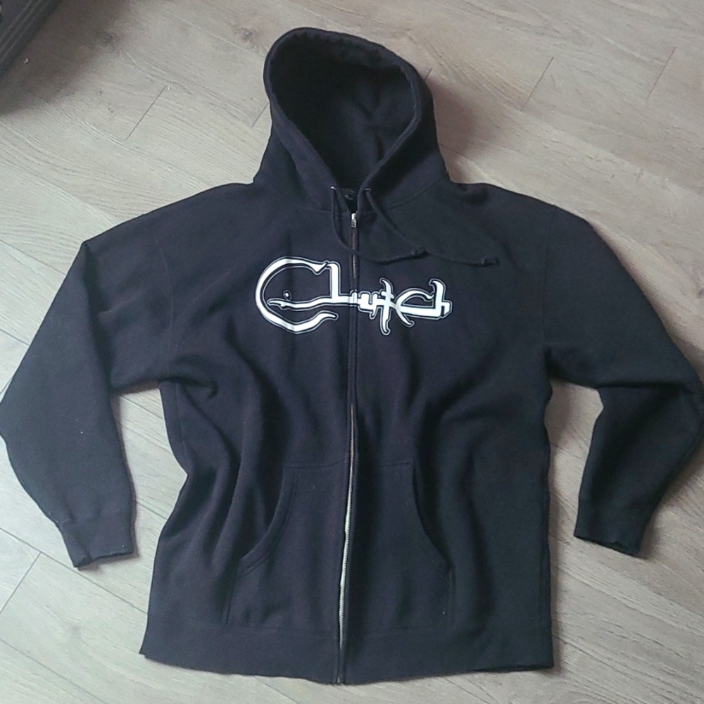 Retro Clutch Zip-Up Hoodie